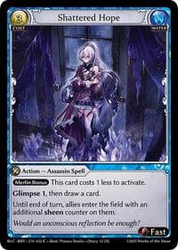 Shattered Hope - Merlin Re: Collection, Brilliant Vestige - Grand Archive TCG card