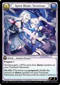 Spirit Blade: Terminus - Merlin Re: Collection, Brilliant Vestige - Grand Archive TCG card