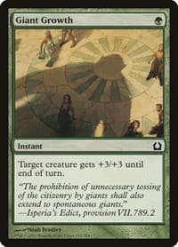 Giant Growth - Return to Ravnica - Magic: The Gathering card
