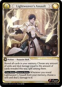 Lightweaver's Assault - Phantom Monarchs Event Pack - Grand Archive TCG card