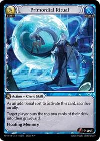 Primordial Ritual - Phantom Monarchs Event Pack - Grand Archive TCG card