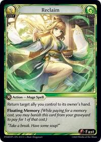Reclaim - Phantom Monarchs Event Pack - Grand Archive TCG card