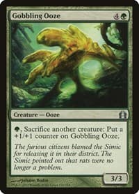 Gobbling Ooze - Return to Ravnica - Magic: The Gathering card