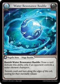 Water Resonance Bauble - Phantom Monarchs Event Pack - Grand Archive TCG card