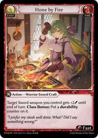 Hone by Fire - Phantom Monarchs Event Pack - Grand Archive TCG card