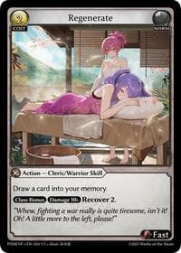 Regenerate - Phantom Monarchs Event Pack - Grand Archive TCG card