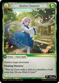 Scatter Essence - Phantom Monarchs Event Pack - Grand Archive TCG card
