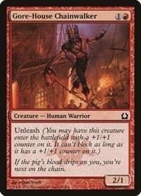 Gore-House Chainwalker - Return to Ravnica - Magic: The Gathering card