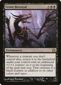 Grave Betrayal - Return to Ravnica - Magic: The Gathering card