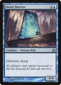 Hover Barrier - Return to Ravnica - Magic: The Gathering card