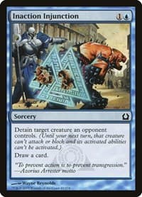 Inaction Injunction - Return to Ravnica - Magic: The Gathering card