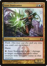 Izzet Staticaster - Return to Ravnica - Magic: The Gathering card