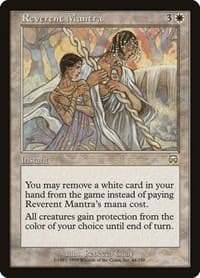 Reverent Mantra - Mercadian Masques - Magic: The Gathering card