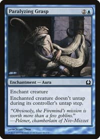 Paralyzing Grasp - Return to Ravnica - Magic: The Gathering card