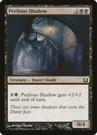 Perilous Shadow - Return to Ravnica - Magic: The Gathering card