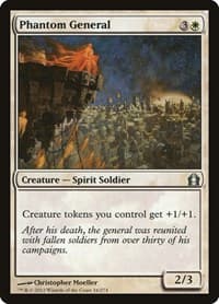 Phantom General - Return to Ravnica - Magic: The Gathering card