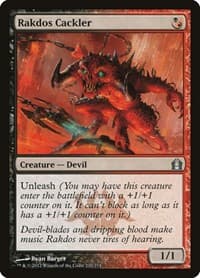 Rakdos Cackler - Return to Ravnica - Magic: The Gathering card