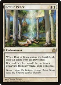 Rest in Peace - Return to Ravnica - Magic: The Gathering card