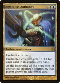 Righteous Authority - Return to Ravnica - Magic: The Gathering card