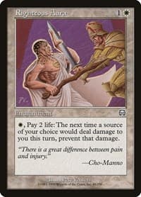 Righteous Aura - Mercadian Masques - Magic: The Gathering card
