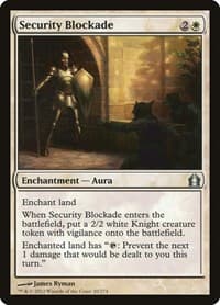 Security Blockade - Return to Ravnica - Magic: The Gathering card