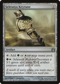 Selesnya Keyrune - Return to Ravnica - Magic: The Gathering card