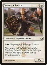 Selesnya Sentry - Return to Ravnica - Magic: The Gathering card