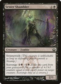 Sewer Shambler - Return to Ravnica - Magic: The Gathering card