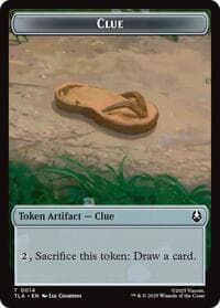 Clue (0014) // Copy (0002) Double-Sided Token - Avatar: The Last Airbender - Magic: The Gathering card