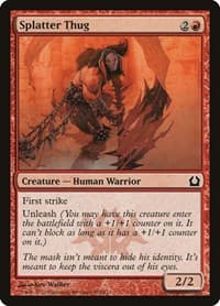Splatter Thug - Return to Ravnica - Magic: The Gathering card