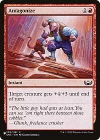 Antagonize - The List Reprints - Magic: The Gathering card