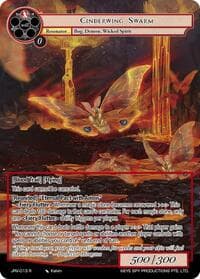 Cinderwing Swarm - Journey to Ravidra - Force of Will card