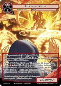 Prideflame Glyph - Journey to Ravidra - Force of Will card