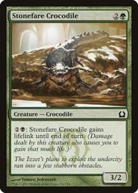 Stonefare Crocodile - Return to Ravnica - Magic: The Gathering card