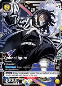 Obanai Iguro (017) (C**) - UEX05BT: Demon Slayer: Kimetsu no Yaiba Vol.2 - Union Arena card