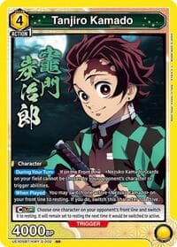 Tanjiro Kamado (002) - UEX05BT: Demon Slayer: Kimetsu no Yaiba Vol.2 - Union Arena card