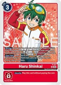 Haru Shinkai (Official Store Tournament 2026 Vol. 1) - Digimon Promotion Cards - Digimon Card Game card