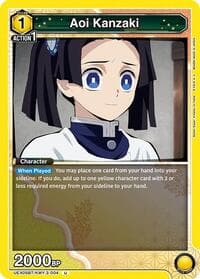 Aoi Kanzaki - UEX05BT: Demon Slayer: Kimetsu no Yaiba Vol.2 - Union Arena card