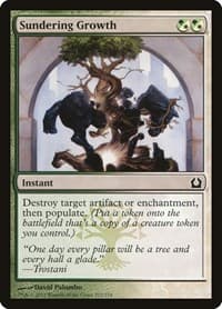 Sundering Growth - Return to Ravnica - Magic: The Gathering card