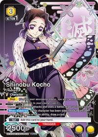 Shinobu Kocho (SR**) - UEX05BT: Demon Slayer: Kimetsu no Yaiba Vol.2 - Union Arena card