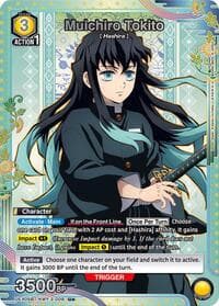 Muichiro Tokito (U*) - UEX05BT: Demon Slayer: Kimetsu no Yaiba Vol.2 - Union Arena card