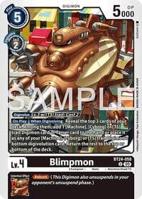 Blimpmon - Time Stranger - Digimon Card Game card