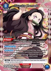 Nezuko Kamado (021) (SR*) - UEX05BT: Demon Slayer: Kimetsu no Yaiba Vol.2 - Union Arena card