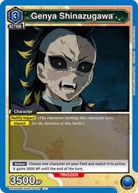 Genya Shinazugawa (023) - UEX05BT: Demon Slayer: Kimetsu no Yaiba Vol.2 - Union Arena card