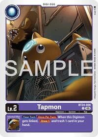 Tapmon - Time Stranger - Digimon Card Game card