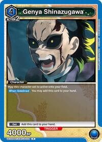 Genya Shinazugawa (024) - UEX05BT: Demon Slayer: Kimetsu no Yaiba Vol.2 - Union Arena card