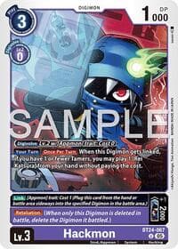 Hackmon - Time Stranger - Digimon Card Game card