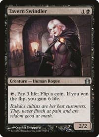 Tavern Swindler - Return to Ravnica - Magic: The Gathering card