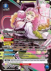 Mitsuri Kanroji (034) (SR**) - UEX05BT: Demon Slayer: Kimetsu no Yaiba Vol.2 - Union Arena card