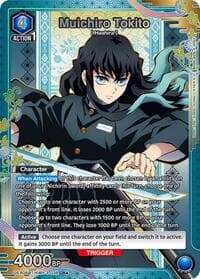Muichiro Tokito (038) (R*) - UEX05BT: Demon Slayer: Kimetsu no Yaiba Vol.2 - Union Arena card